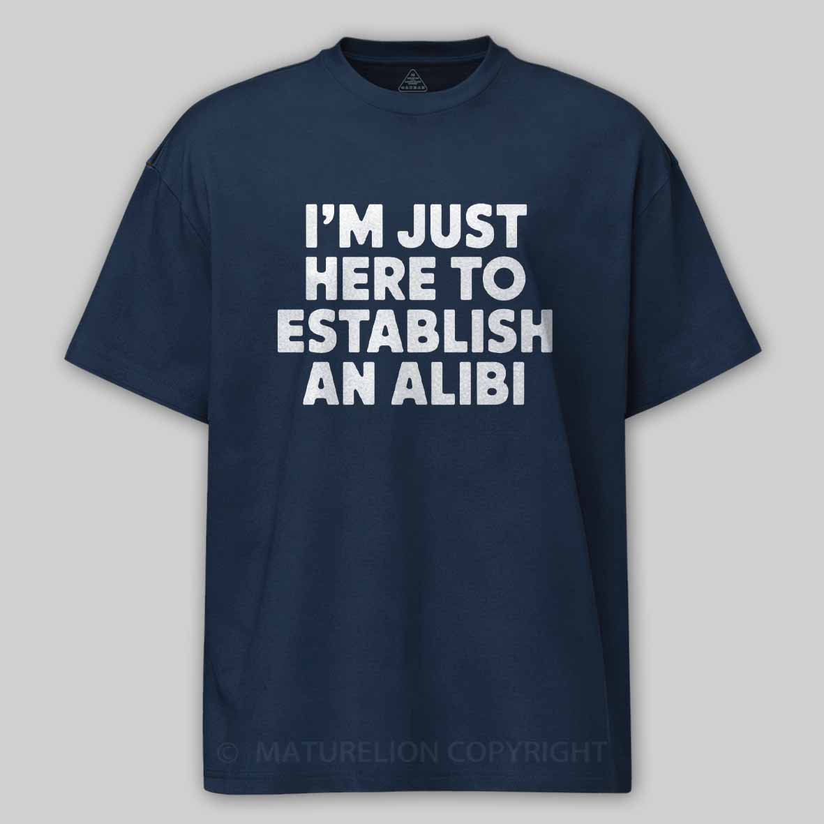 Maturelion Alibi Cotton T-shirt