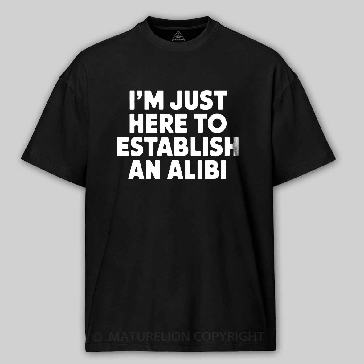 Maturelion Alibi Cotton T-shirt
