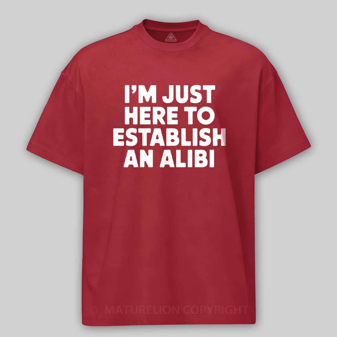 Maturelion Alibi Cotton T-shirt