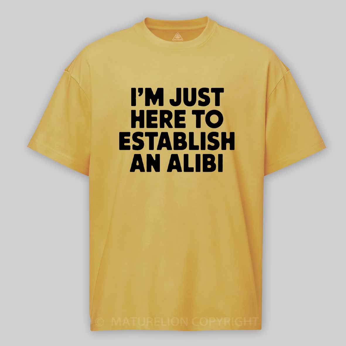 Maturelion Alibi Cotton T-shirt