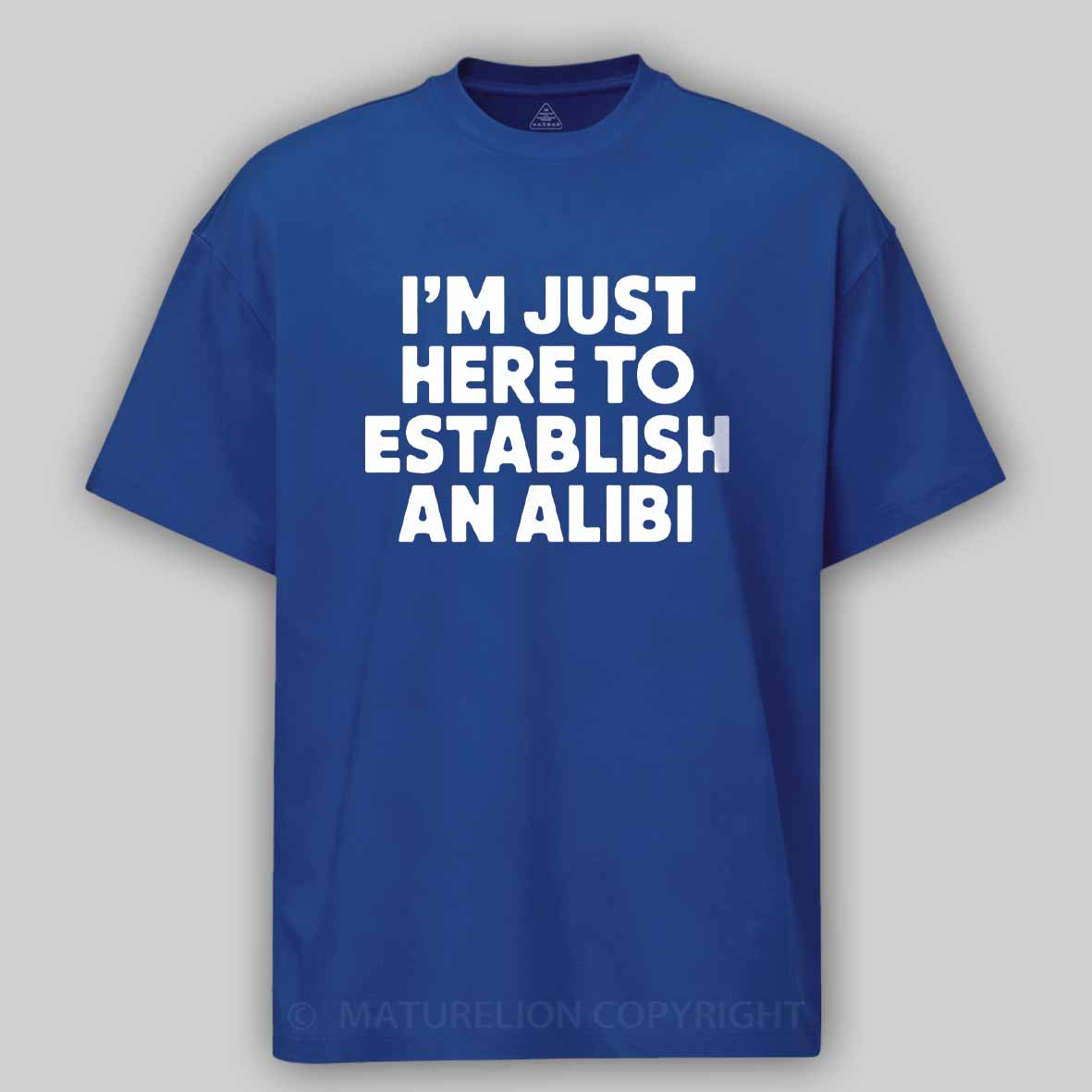 Maturelion Alibi Cotton T-shirt