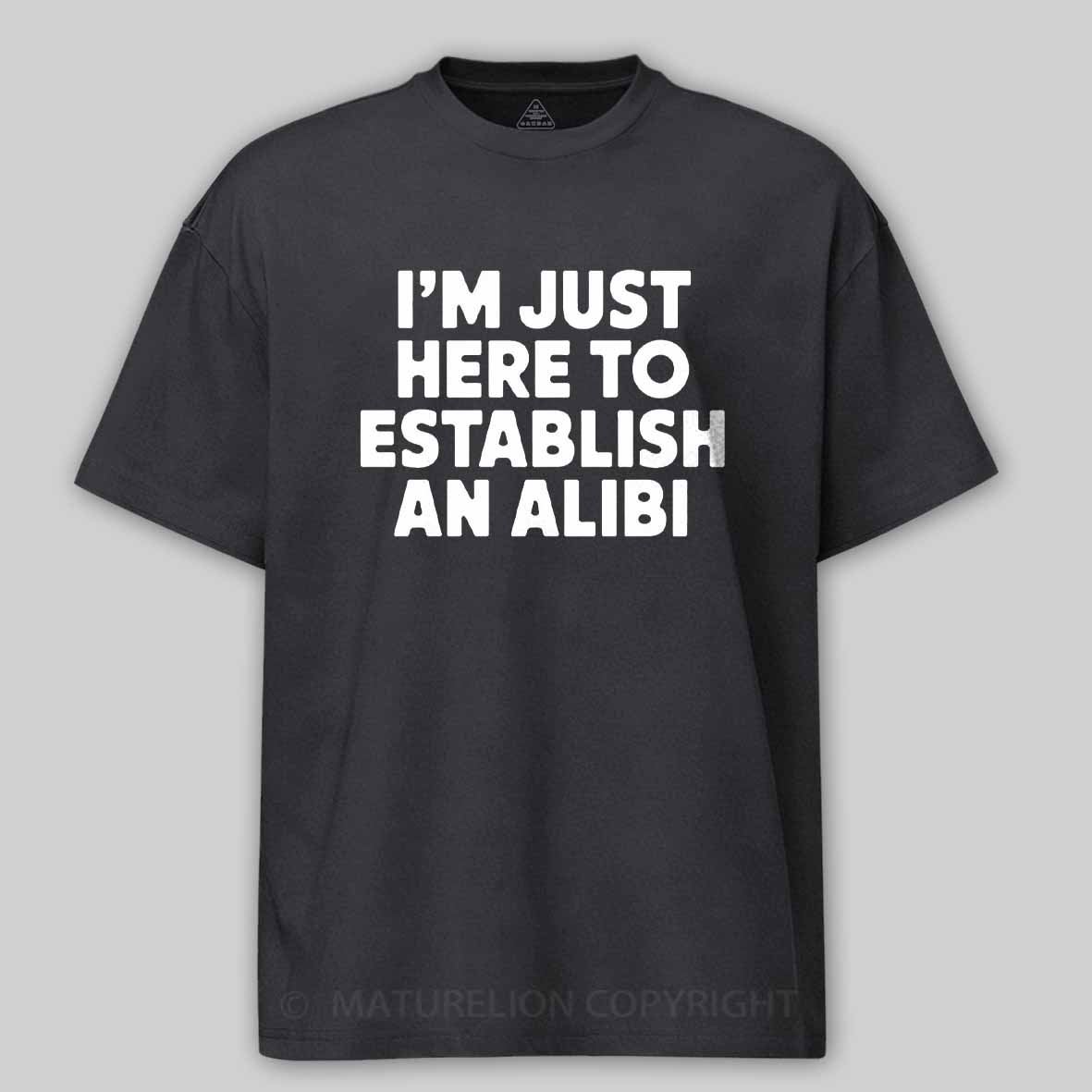 Maturelion Alibi Cotton T-shirt