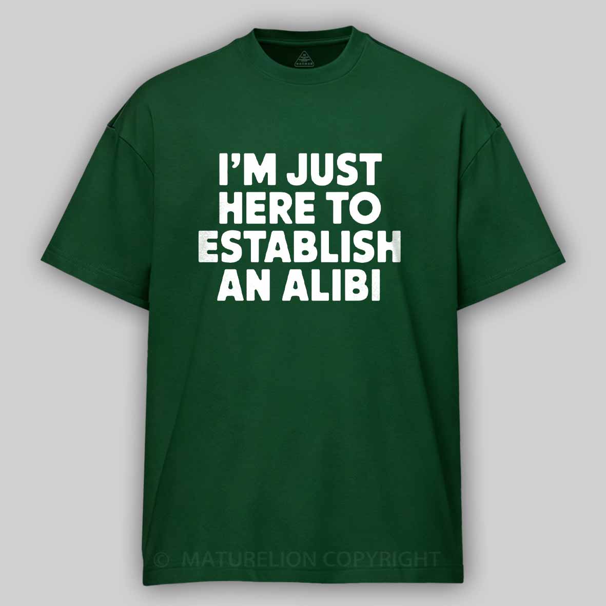 Maturelion Alibi Cotton T-shirt