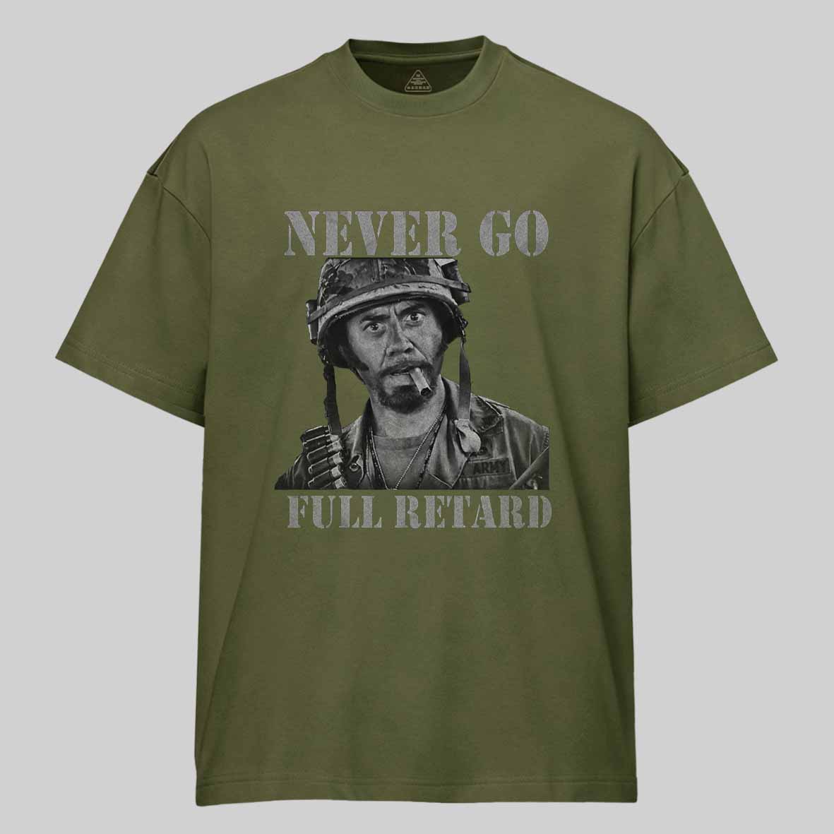Maturelion Never Go Full Vintage Cotton T-shirt