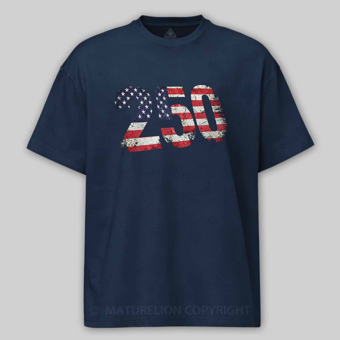 Maturelion USA 250 Years Cotton T-shirt