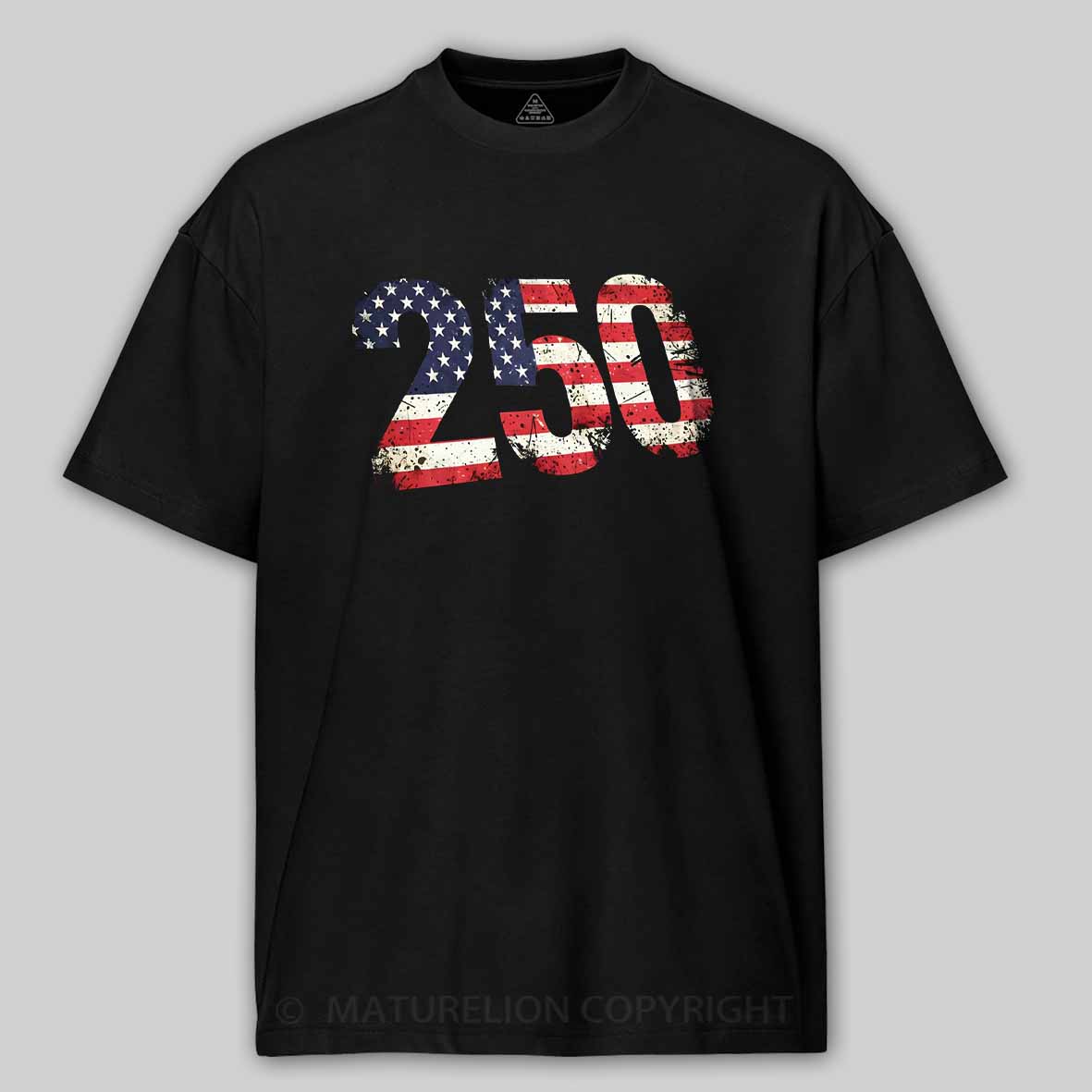 Maturelion USA 250 Years Cotton T-shirt