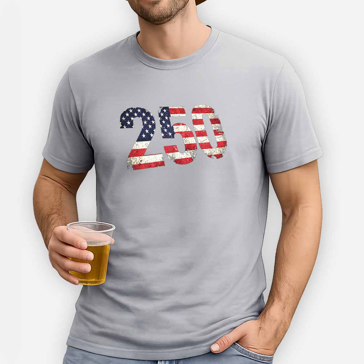 Maturelion USA 250 Years Cotton T-shirt