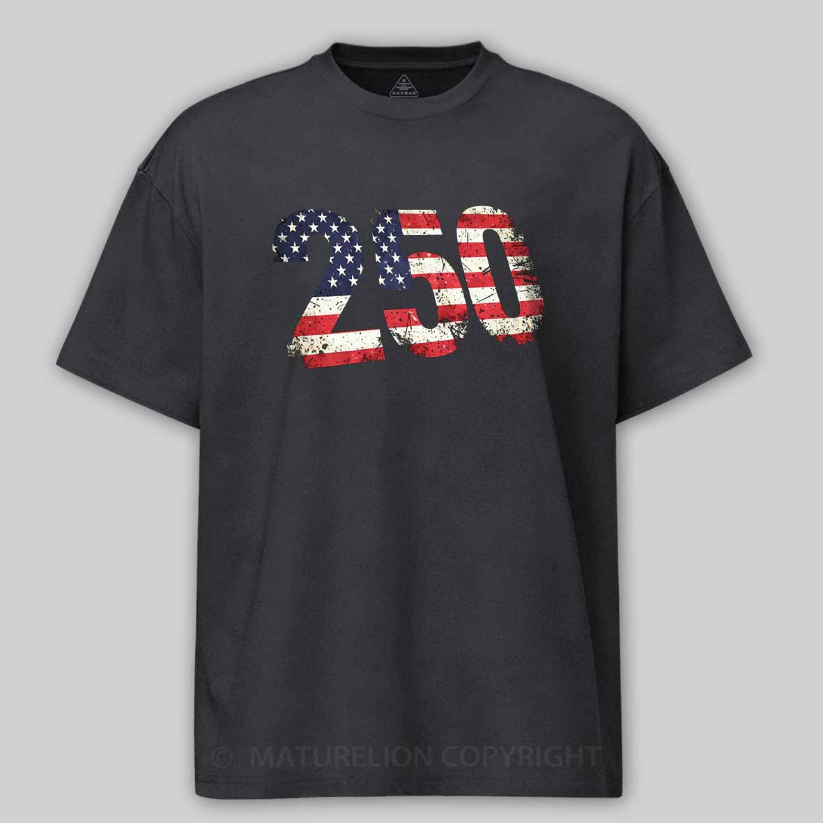Maturelion USA 250 Years Cotton T-shirt