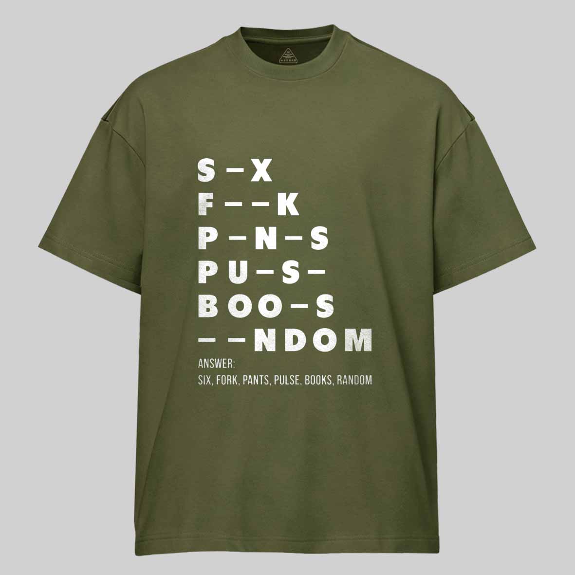 Maturelion Funny Adult Dirty Mind Questions Cotton T-shirt