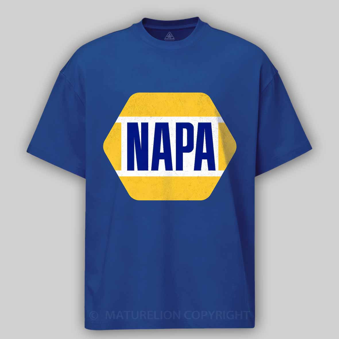 Maturelion Vintage Napa Automotive Parts 1965 Cotton T-shirt