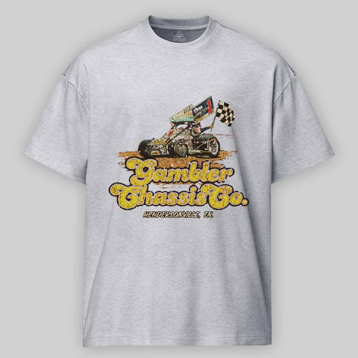 Maturelion Gambler Chassis Co. 1980 Cotton T-shirt