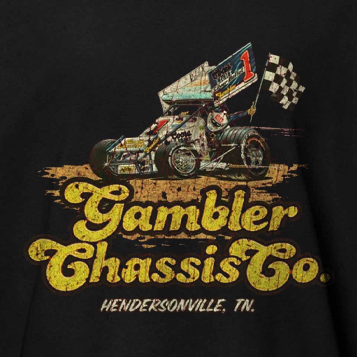 Maturelion Gambler Chassis Co. 1980 Cotton T-shirt