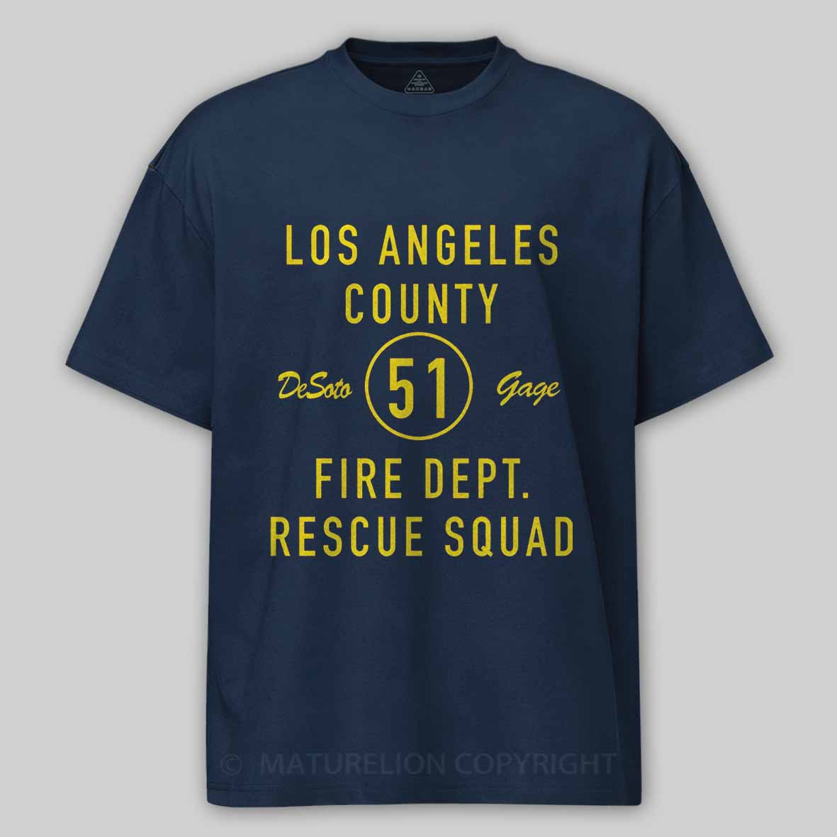Maturelion Emergency Squad 51 Cotton T-shirt