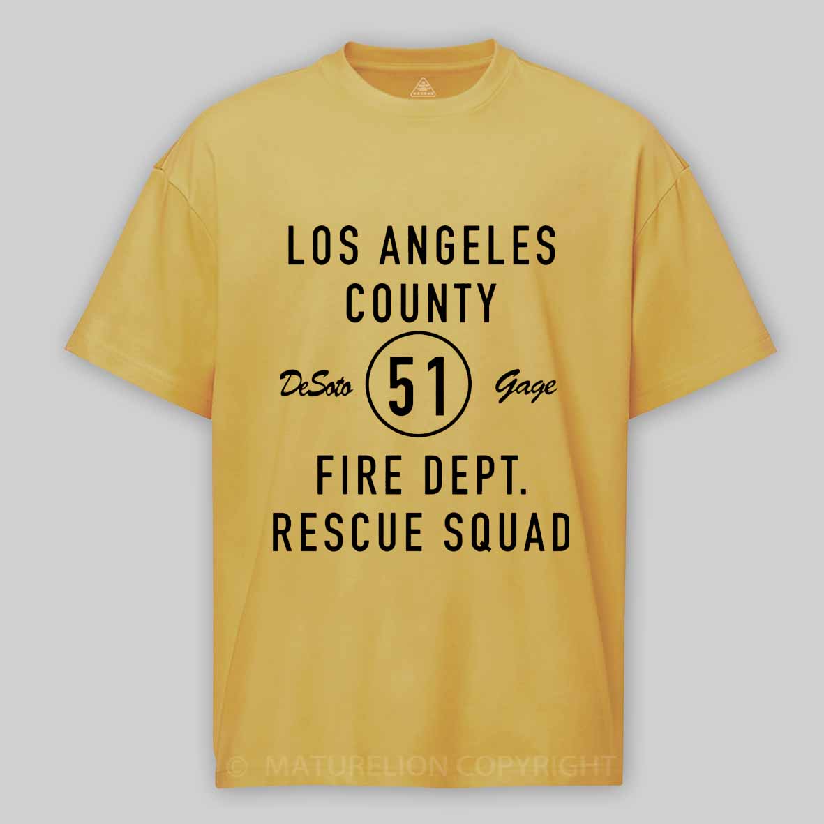 Maturelion Emergency Squad 51 Cotton T-shirt