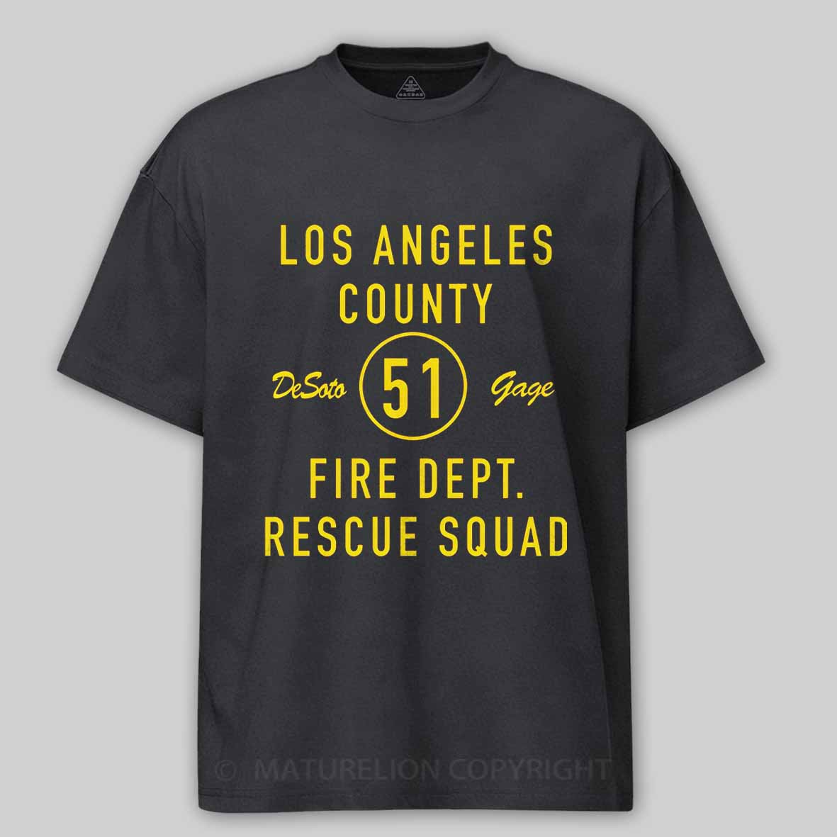 Maturelion Emergency Squad 51 Cotton T-shirt