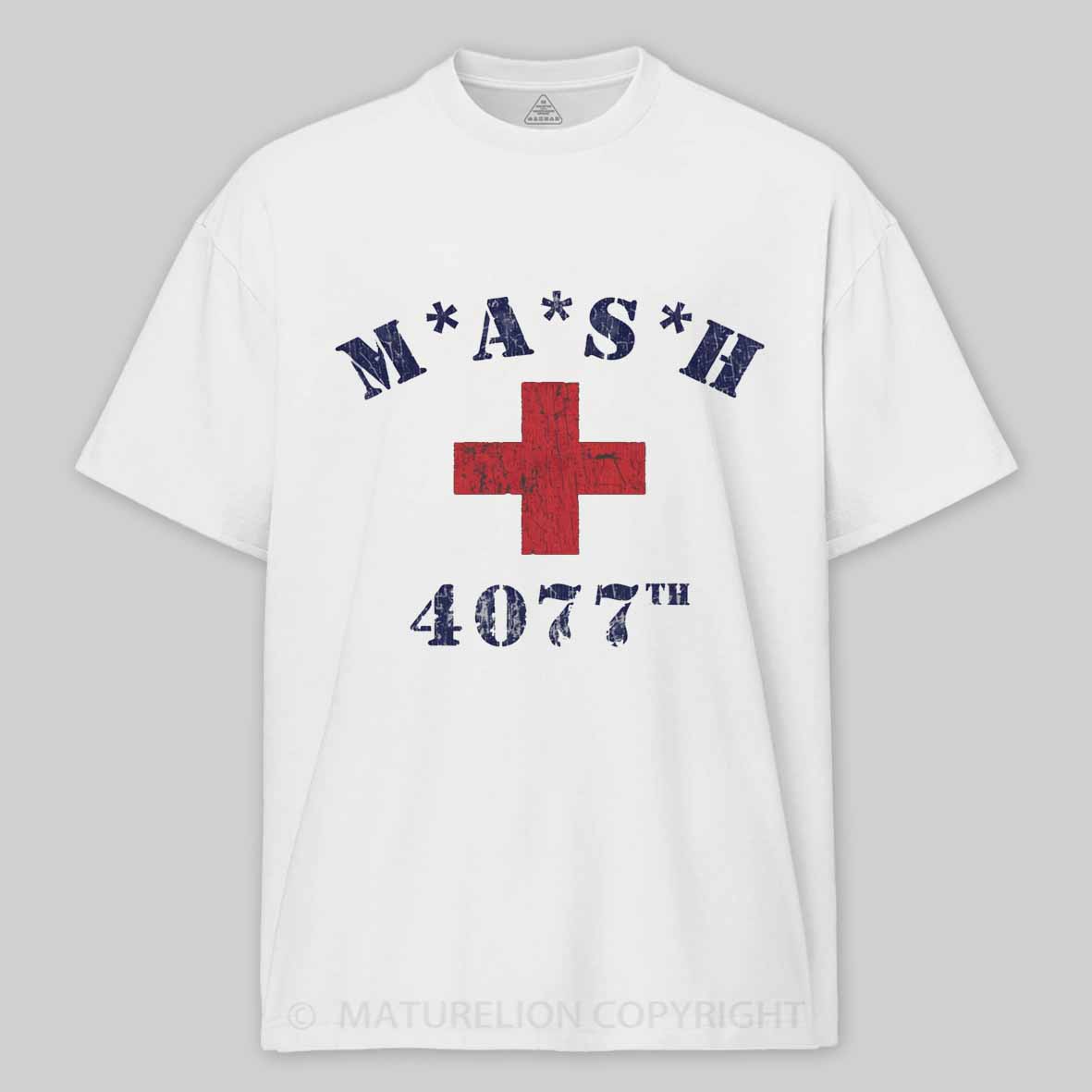 Maturelion M*A*S*H 4077th Medic 1970 Cotton T-shirt