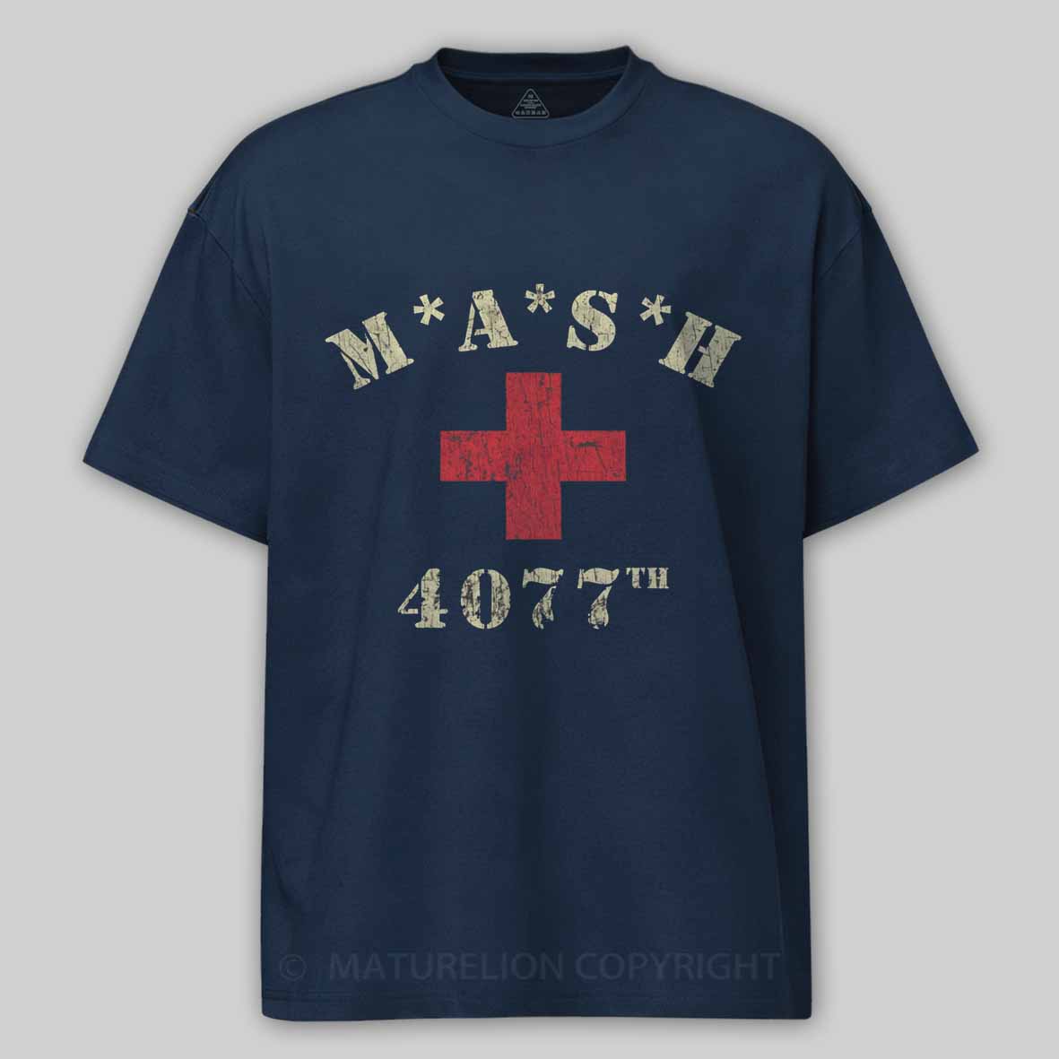 Maturelion M*A*S*H 4077th Medic 1970 Cotton T-shirt