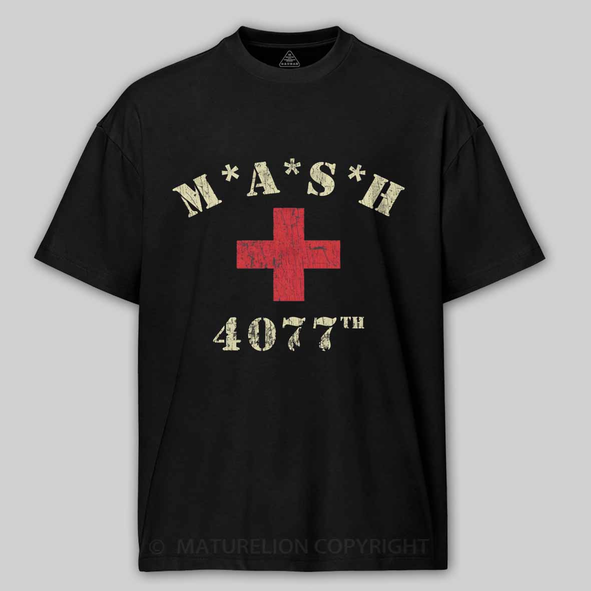 Maturelion M*A*S*H 4077th Medic 1970 Cotton T-shirt