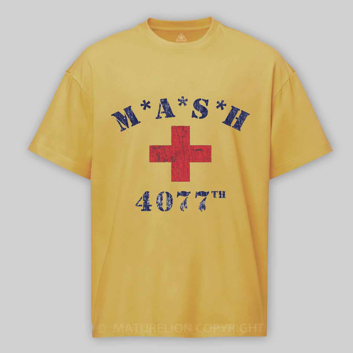 Maturelion M*A*S*H 4077th Medic 1970 Cotton T-shirt