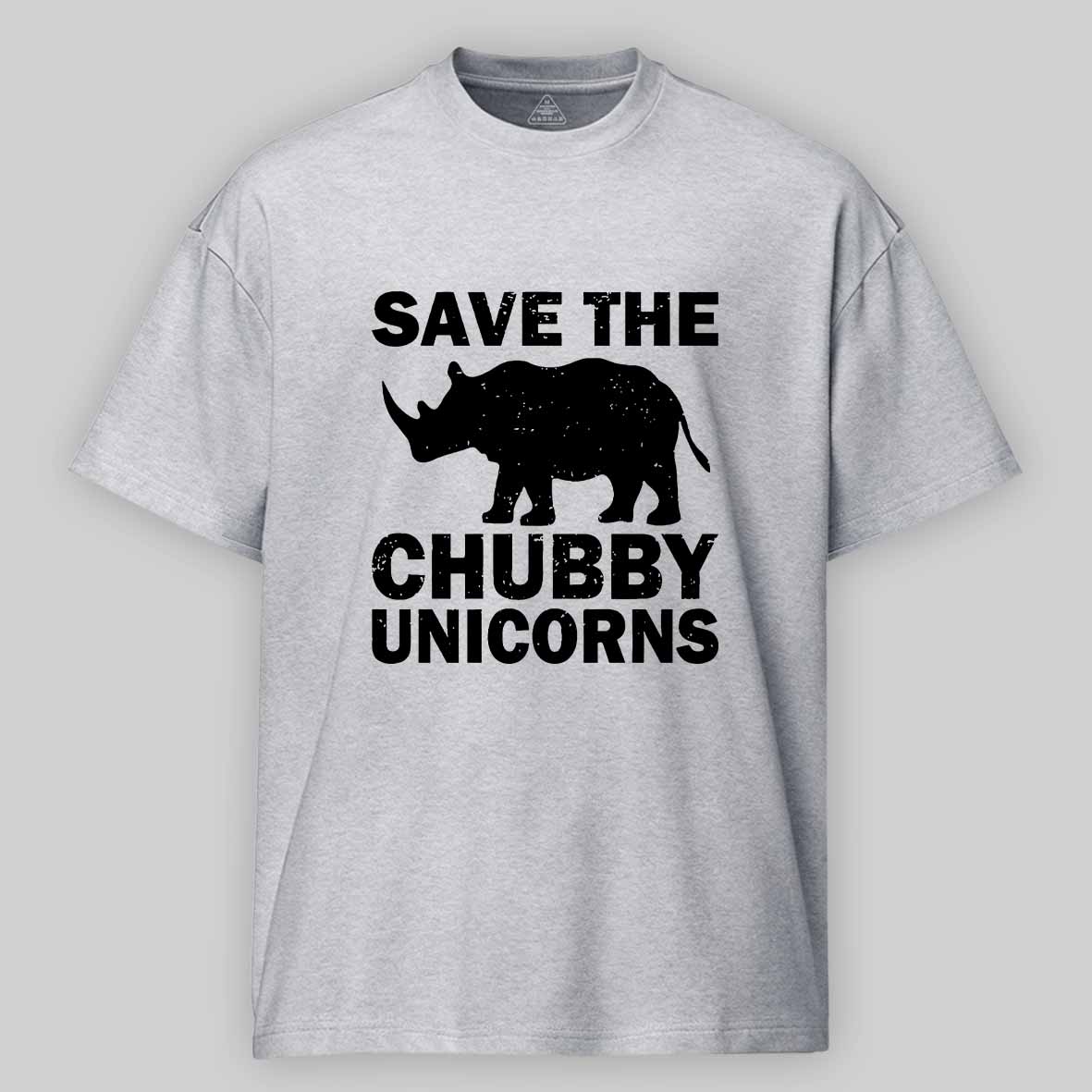 Save The Chubby Unicorns Cotton T-shirt 
