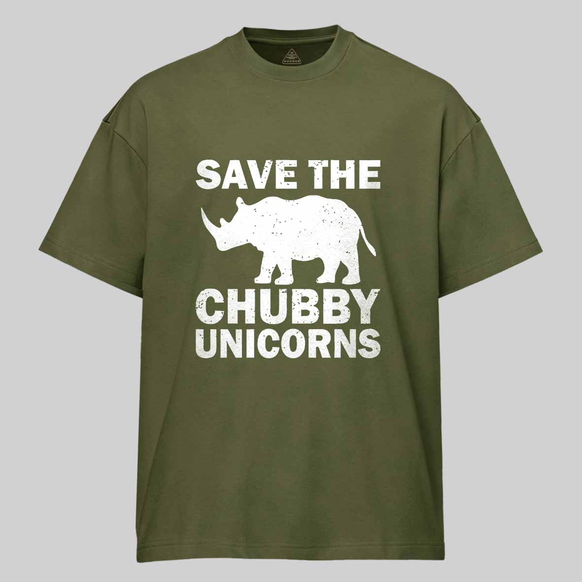 Save The Chubby Unicorns Cotton T-shirt 