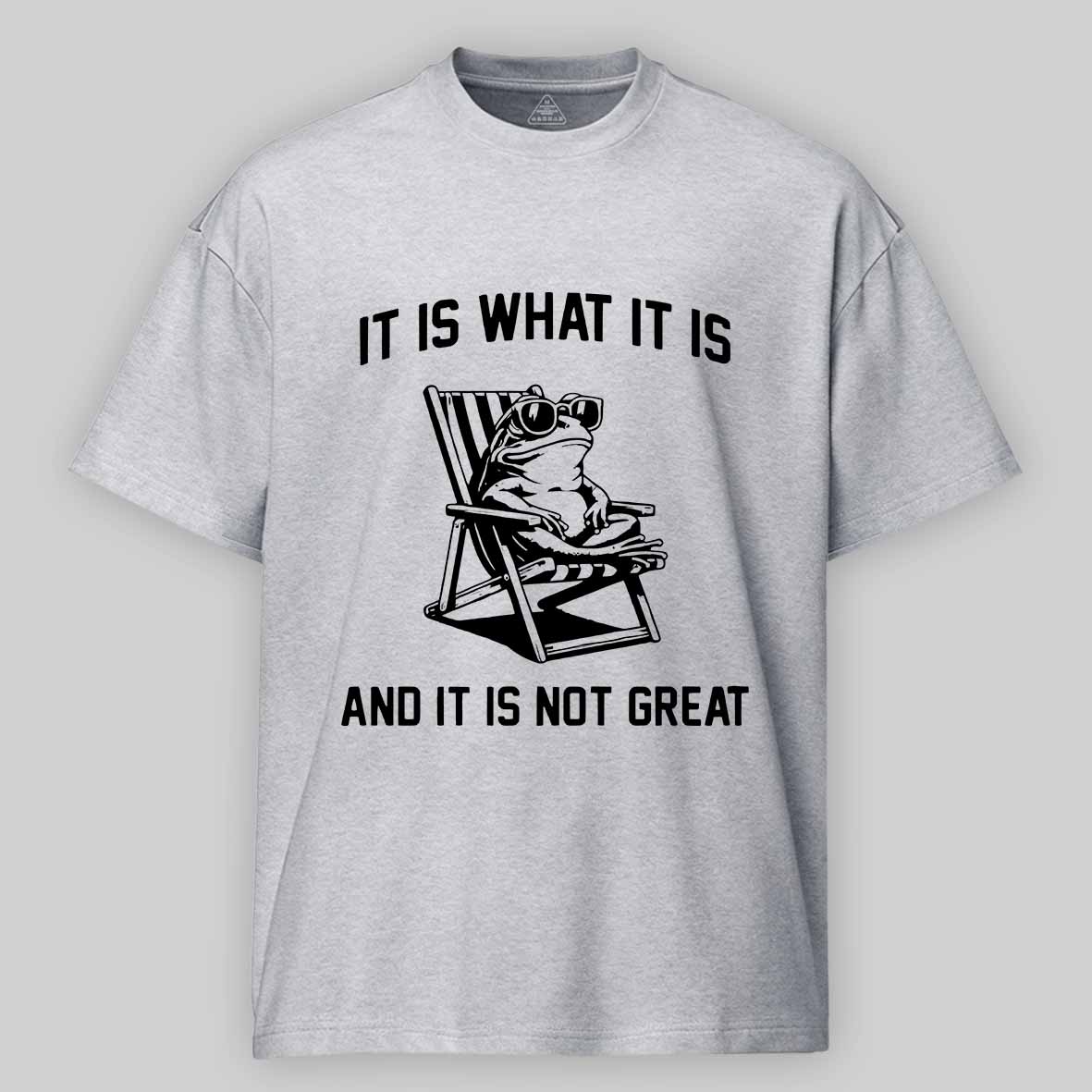 Maturelion Men's T-Shirt It Is What It Is Cotton T-Shirt