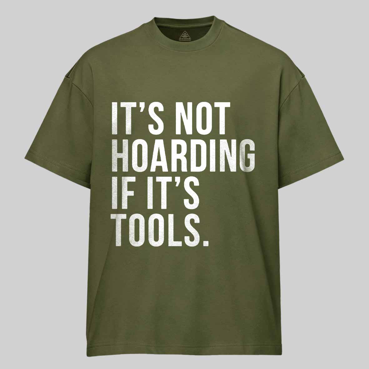 Maturelion Men's T-Shirt It's Not Hoarding If It's Tools Cotton T-Shirt-Maturelion