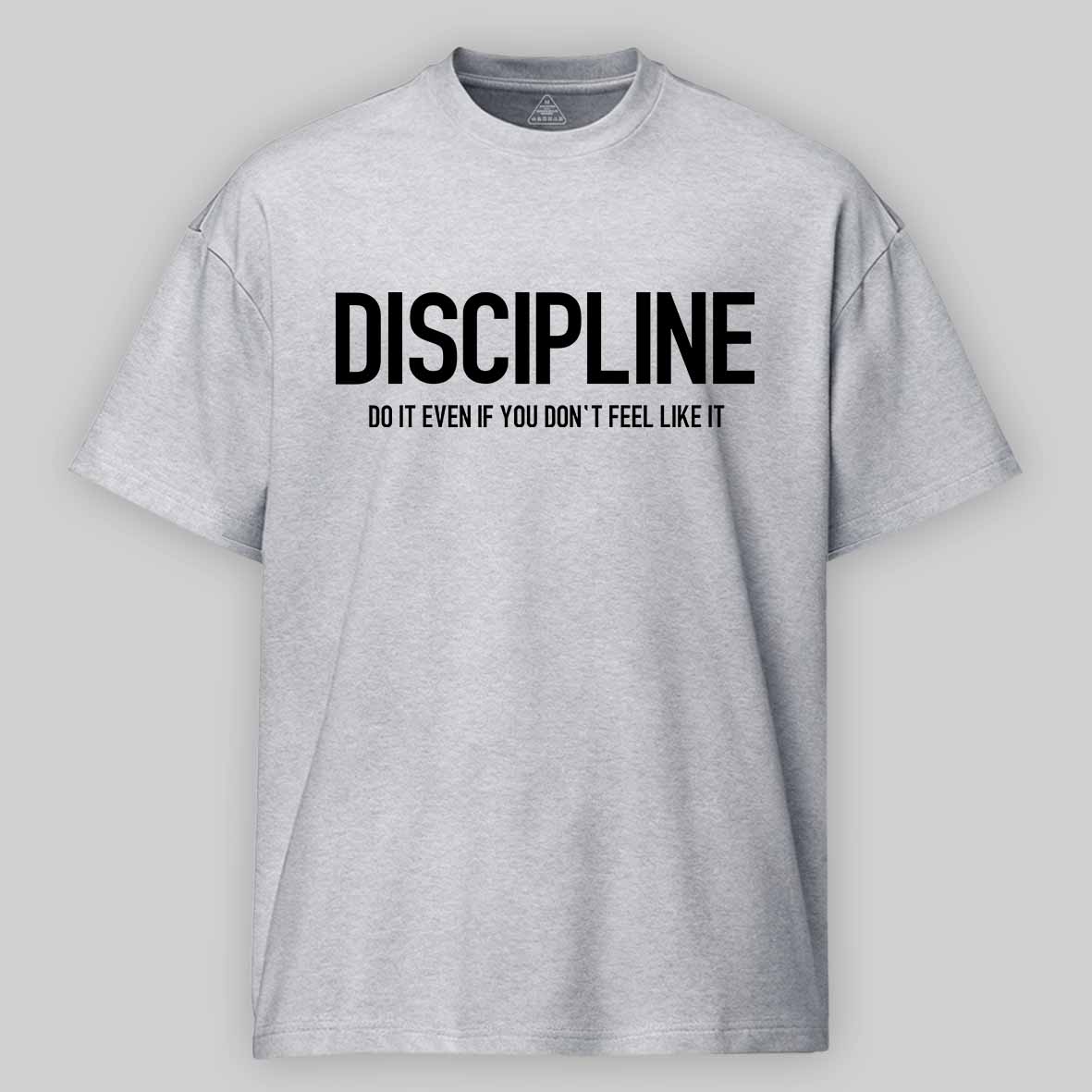 Discipline: Do It Even If You Don't Feel Like It Cotton T-shirt