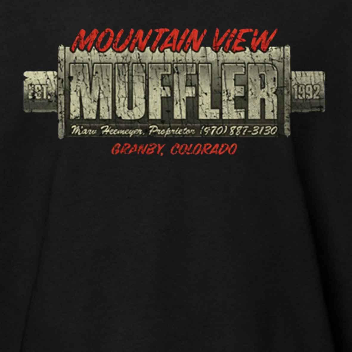 Maturelion Mountain View Muffler 1992 Cotton T-shirt