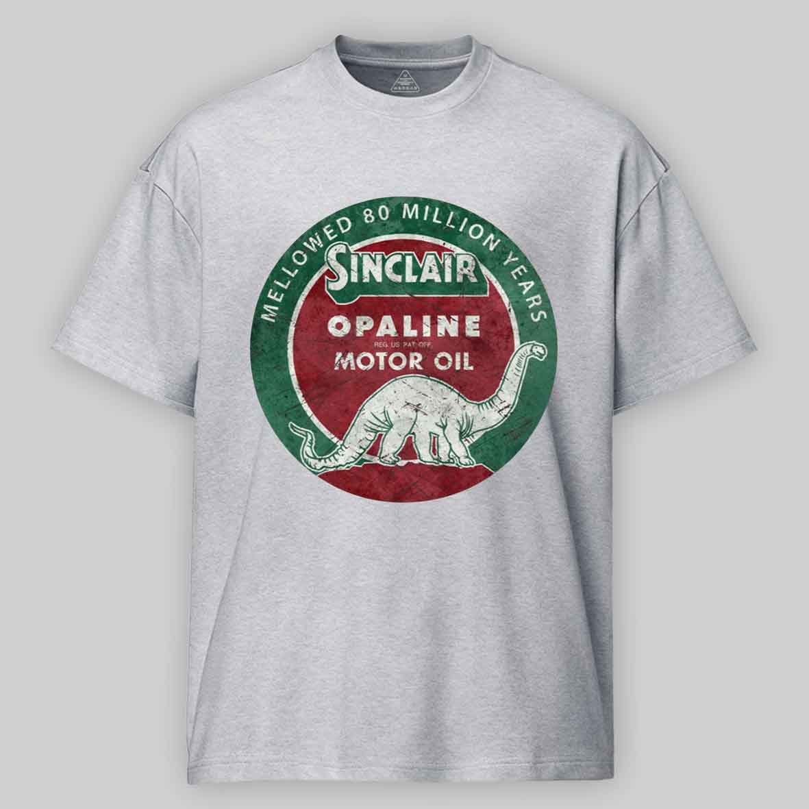 Maturelion Diplodocus Motor Oil V01 Cotton T-shirt