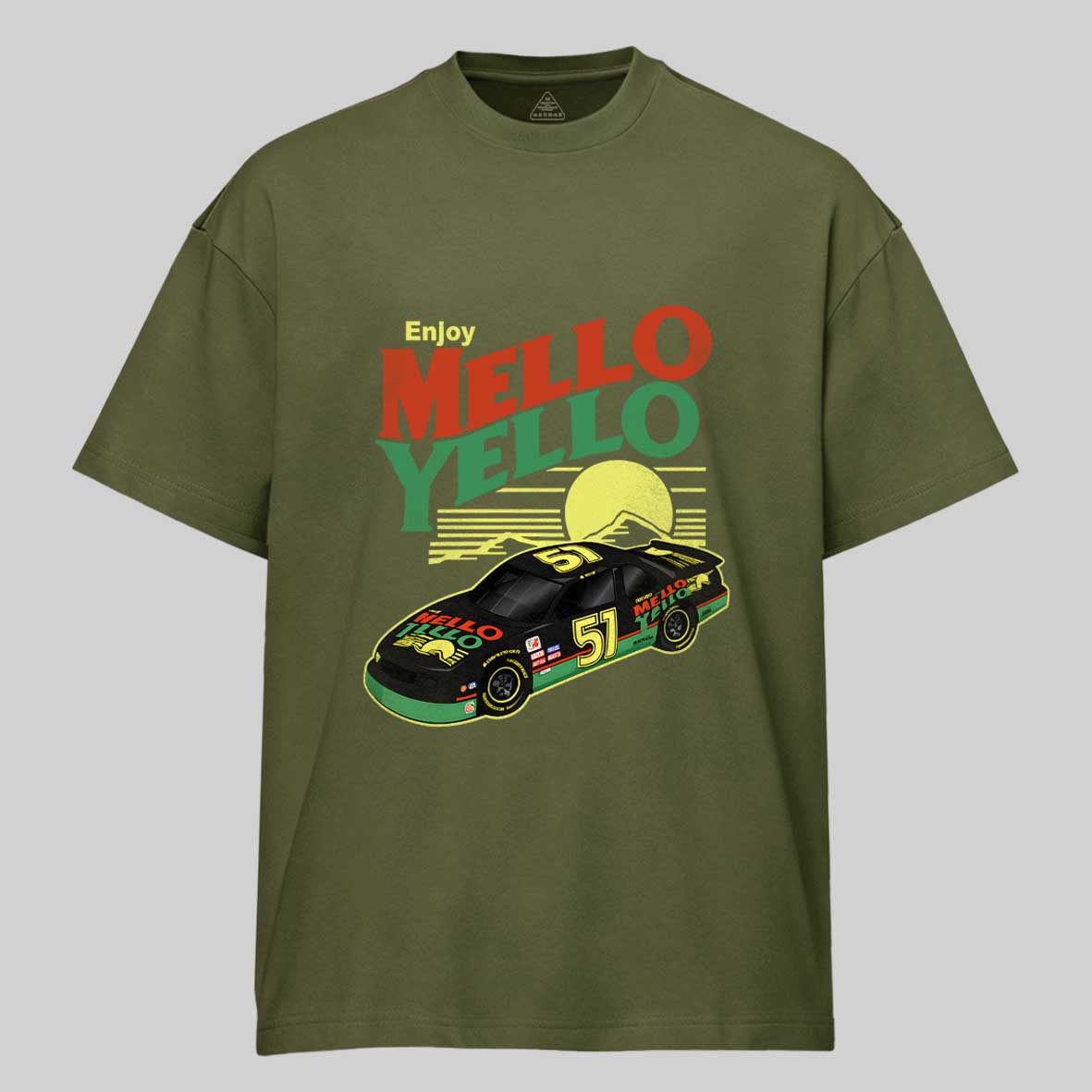 Maturelion Cole Trickle Mello Yello Car Cotton T-shirt