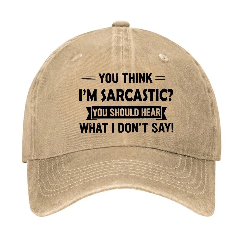 You Think I'm Sarcastic? You Should Hear What I Don't Say Cap-Maturelion