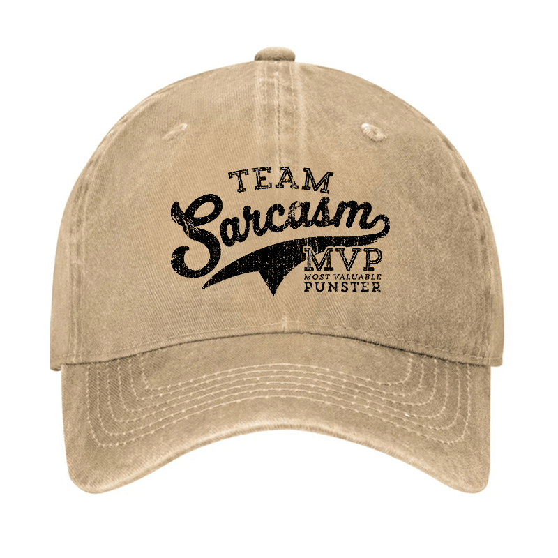Team Sarcasm Mvp Most Valuable Punster Cap-Maturelion