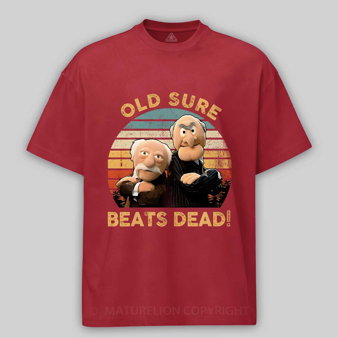 Maturelion Old Retro Vintage 80s Cotton T-shirt