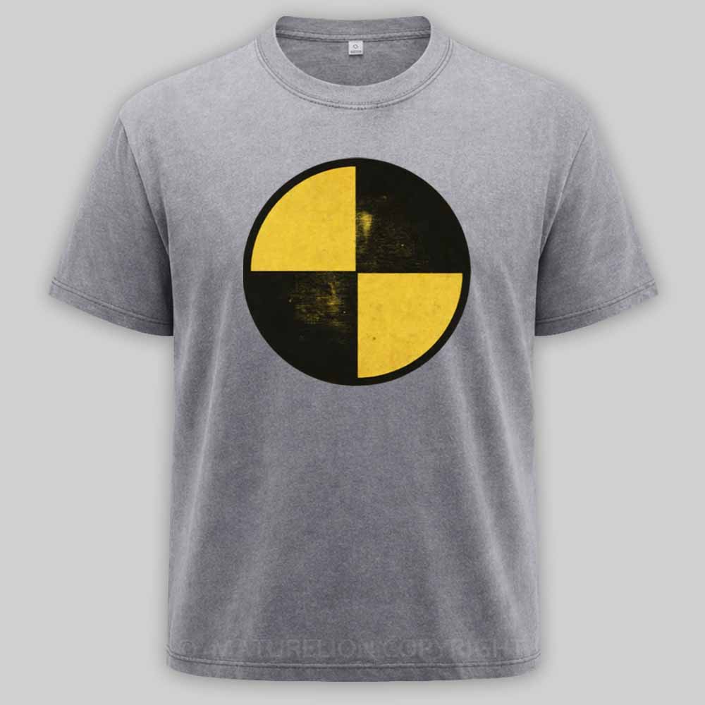 Maturelion Crash Test Dummy Icon Washed T-shirt