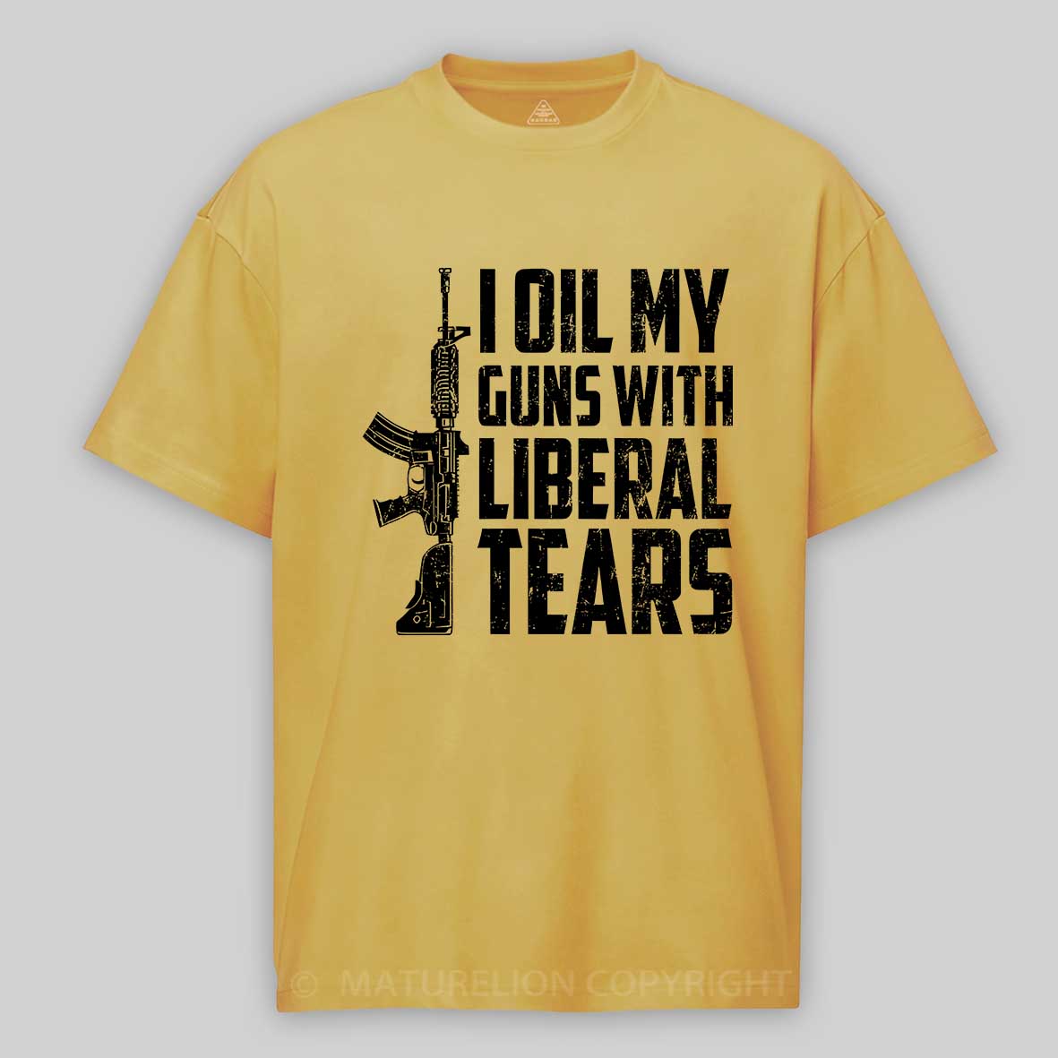 I Oil My Guns With Liberal Tears Cotton T-shirt 