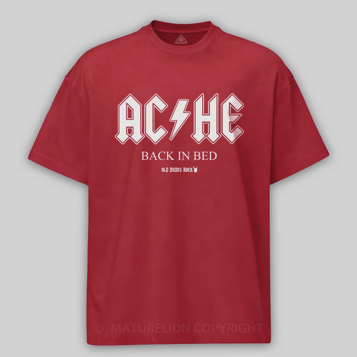 Maturelion ACHE - Back In Bed Cotton T-shirt