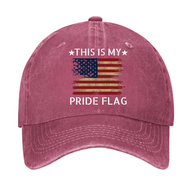 American Flag This Is My Pride Flag Cap-Maturelion
