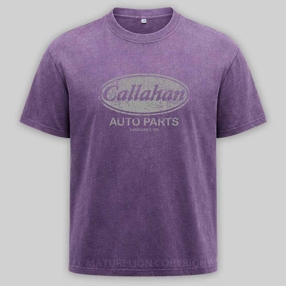 Maturelion CALLAHAN AUTO PARTS Washed T-shirt
