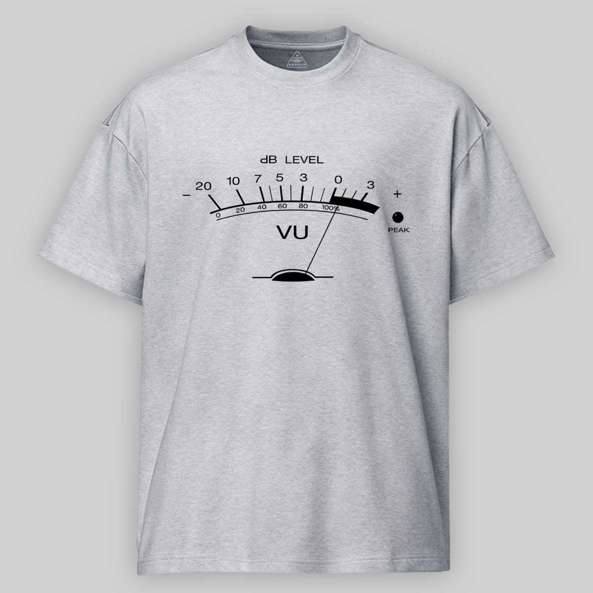 Maturelion Volume VU Meter Vintage Audio Engineer Recording Studio Gear Head Musician Guitar Cotton T-shirt