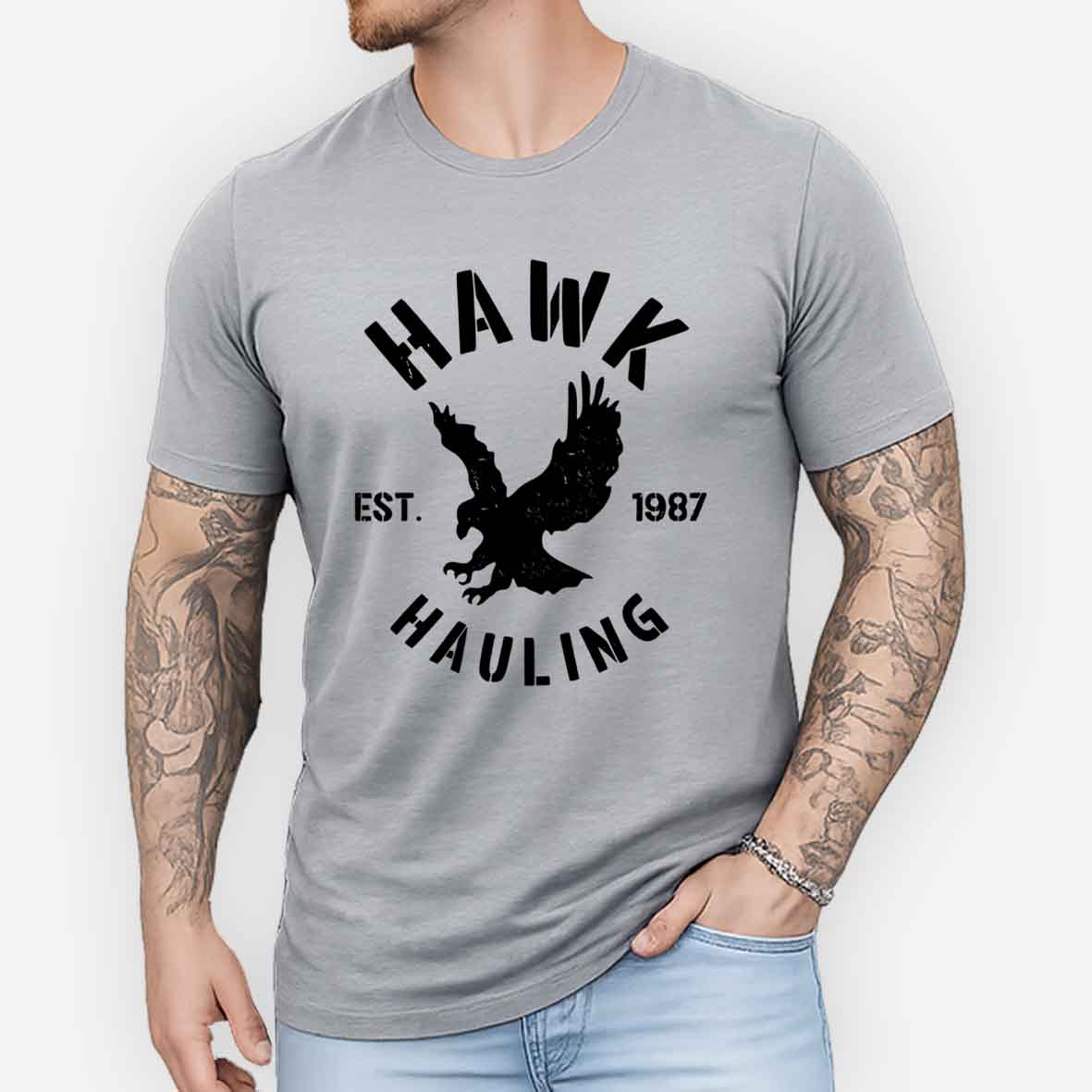 Maturelion Hawk-Hauling Cotton T-shirt