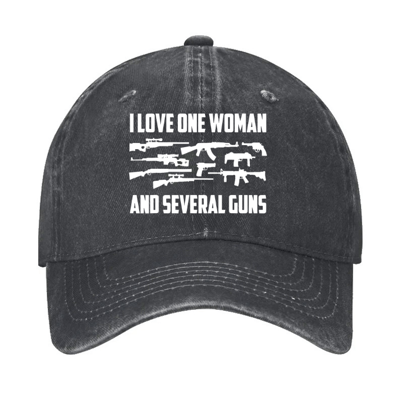 I Love One Woman & Several Guns Cap-Maturelion