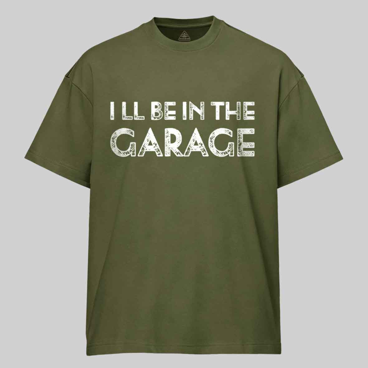 Maturelion Vintage I Ll Be In The Garage Funny Cotton T-shirt
