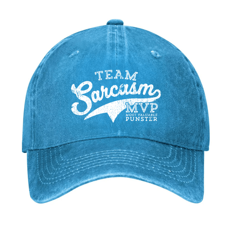 Team Sarcasm Mvp Most Valuable Punster Cap-Maturelion