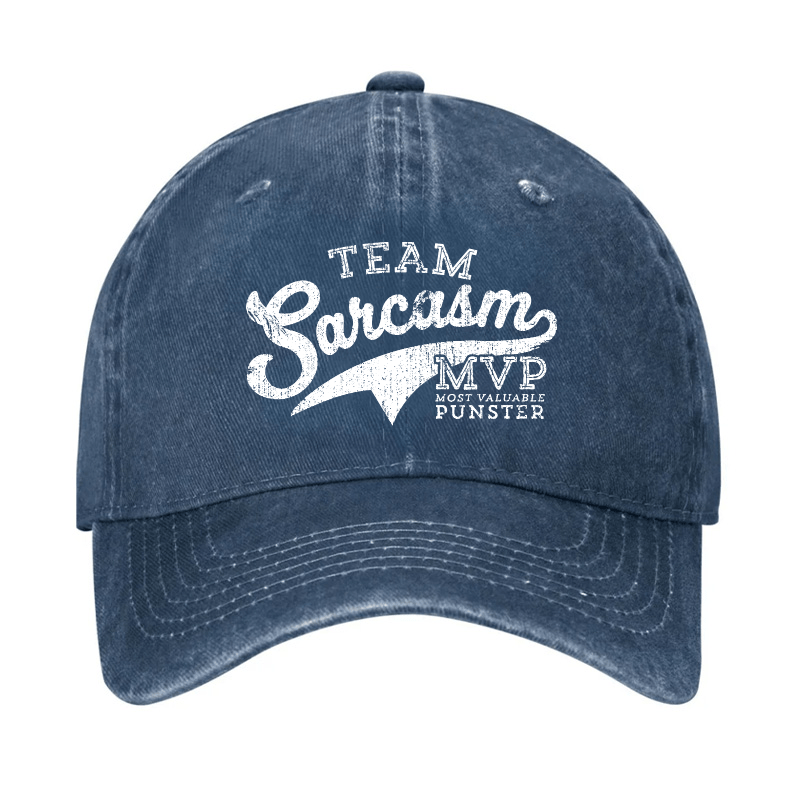 Team Sarcasm Mvp Most Valuable Punster Cap-Maturelion