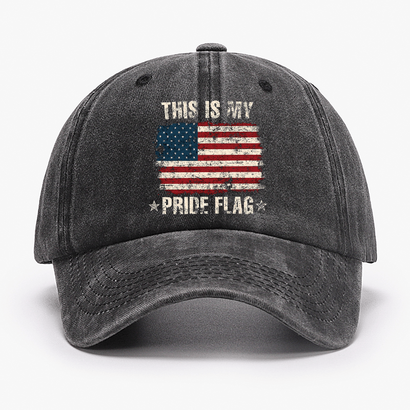 This Is My Pride Flag Print Baseball Cap-Maturelion