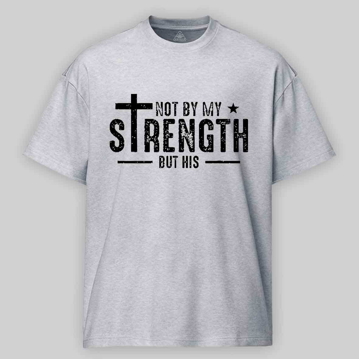 Maturelion Men's T-shirt Not My Strength Bible Verse Cotton T-shirt