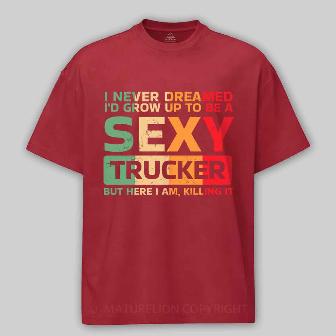 Maturelion trucker Cotton T-shirt