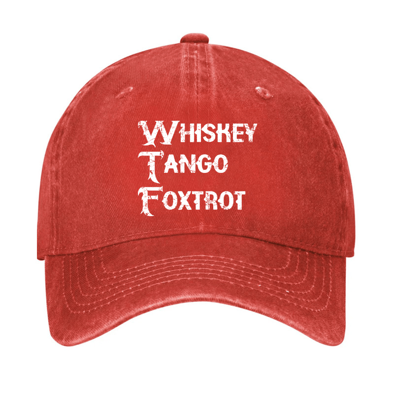 WTF - Whiskey Tango Foxtrot Cap (Free Customization)-Maturelion