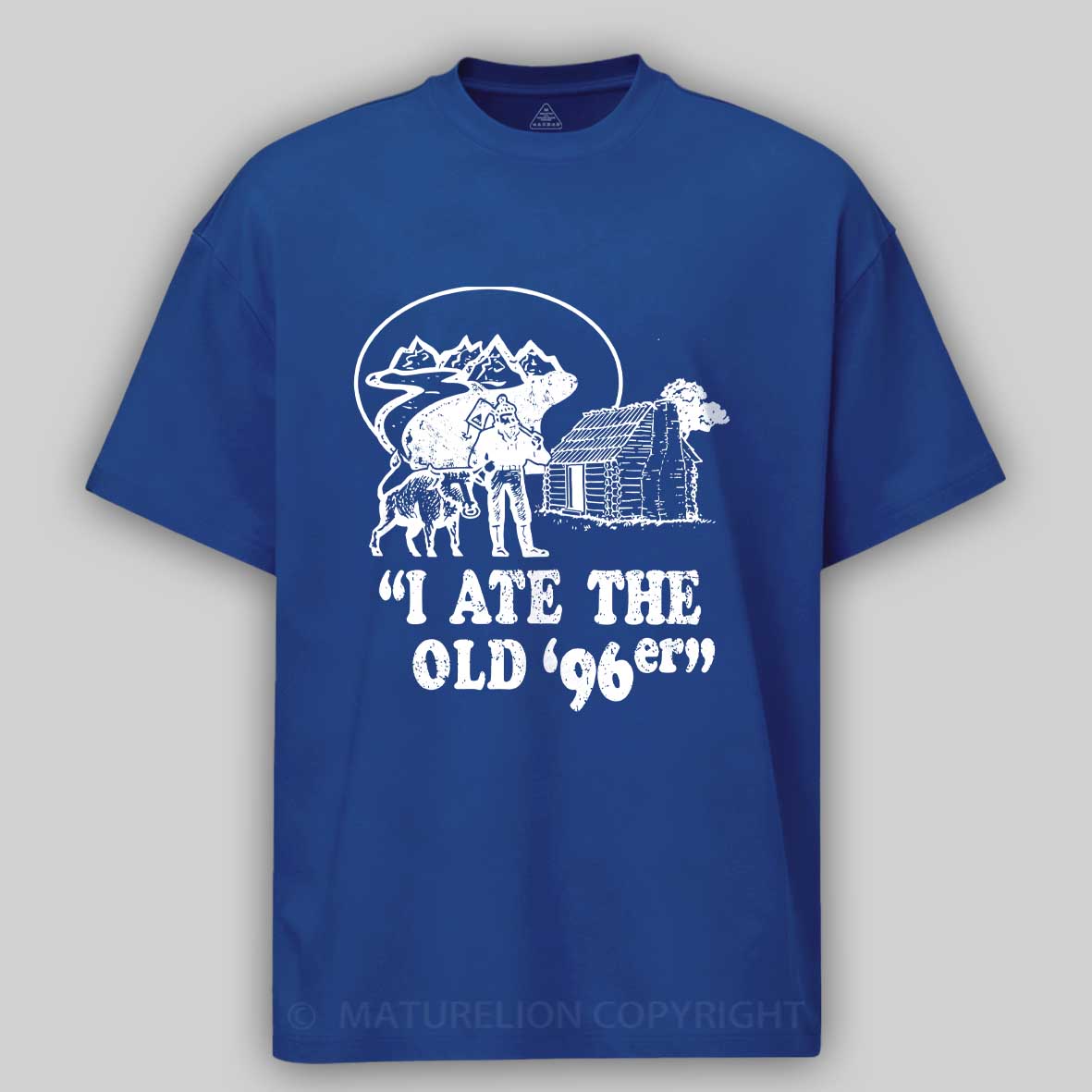 Maturelion Old 96er Funny 80s Cotton T-shirt